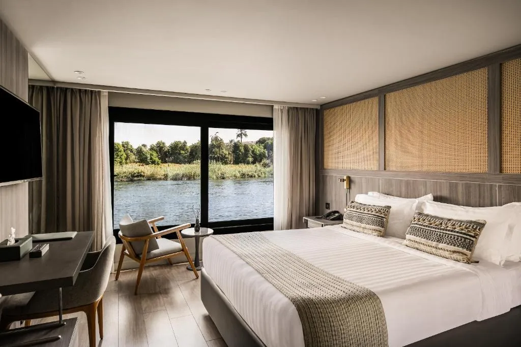 Cabin aboard the Historia The Boutique Nile Cruise Nile cruise